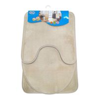 Nivalmix-Conjunto-de-Tapetes-Para-Banheiro-3-Pecas-Bege-Quanhe-2487595-002-3