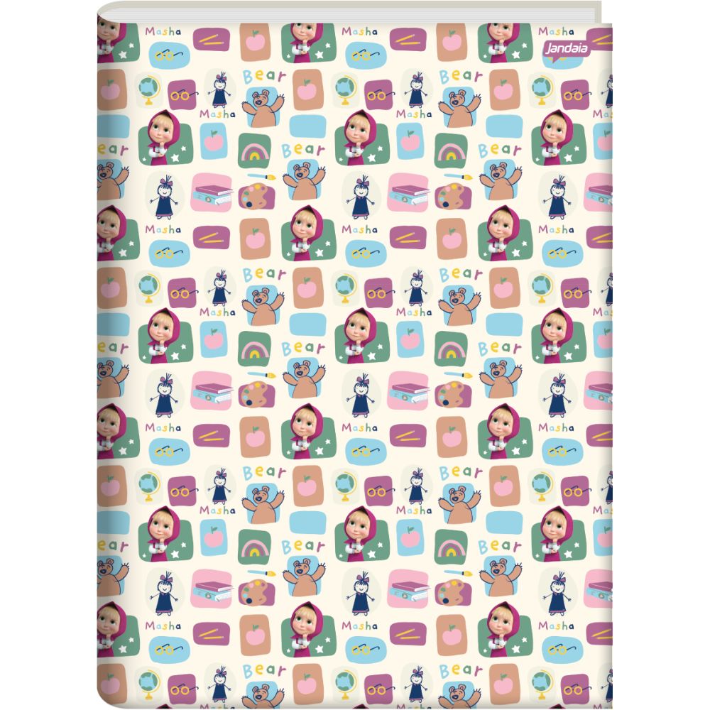 Nivalmix-Caderno-Brochura-Univ.-80Fls-Masha-e-o-Urso-Capa-1-Jandaia-2507797-001 Nivalmix-Caderno-Brochura-Univ.-80Fls-Masha-e-o-Urso-Capa-1-Jandaia-2507797-001