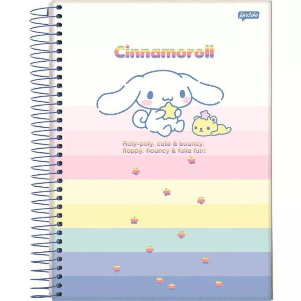 Nivalmix-Caderno-Univ.-1-Materia-80-Fls-Cinnamoroll-Capa-1-Jandaia-2507706-001 Nivalmix-Caderno-Univ.-1-Materia-80-Fls-Cinnamoroll-Capa-1-Jandaia-2507706-001