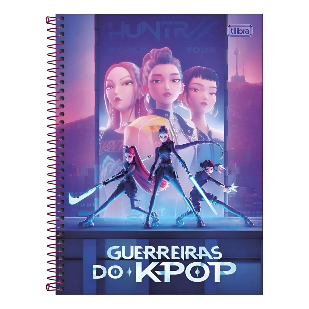 Nivalmix-Caderno-Univ.-10M-160F-Guerreiras-do-K-Pop-Capa-1-Tilibra-2509513-001 Nivalmix-Caderno-Univ.-10M-160F-Guerreiras-do-K-Pop-Capa-1-Tilibra-2509513-001
