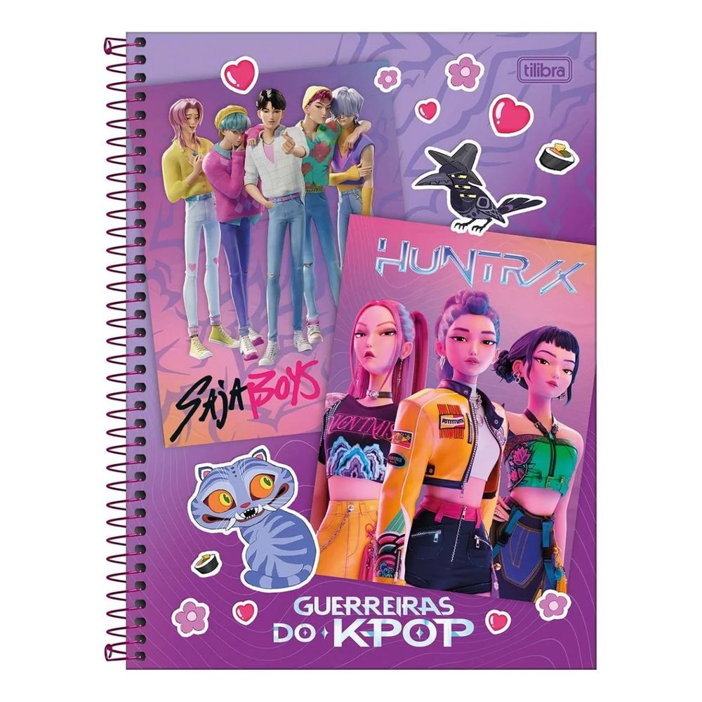 Nivalmix-Caderno-Univ.-1M-80F-Guerreiras-do-K-Pop-Capa-4-Tilibra-2509500-004 Nivalmix-Caderno-Univ.-1M-80F-Guerreiras-do-K-Pop-Capa-4-Tilibra-2509500-004