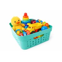 Nivalmix-Cesto-Organizador-com-Tampa-11L-Azul-Tiffany-149-Mixxnova-2497176-4