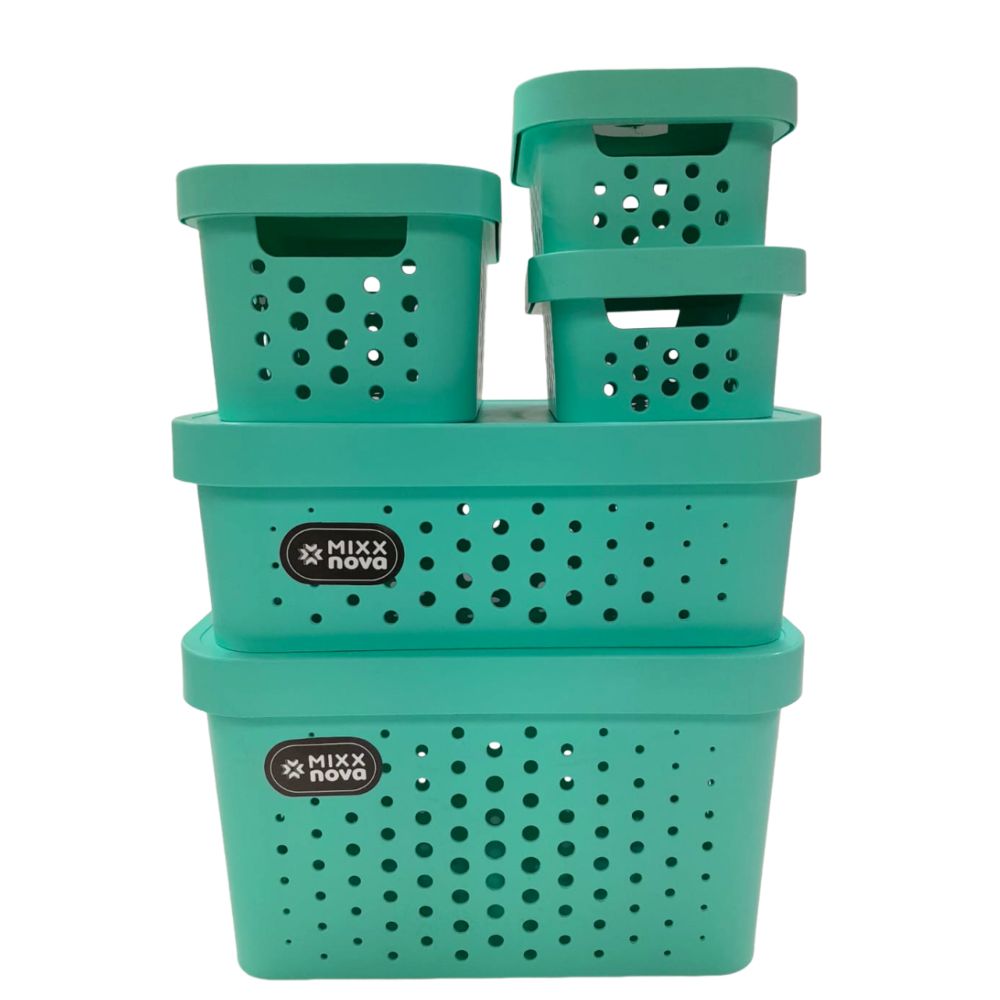 Nivalmix-Kit-Cesto-Organizador-cTpa-5PCS-Azul-Tiffany-414-Mixxnova-2497358-1 Nivalmix-Kit-Cesto-Organizador-cTpa-5PCS-Azul-Tiffany-414-Mixxnova-2497358-1