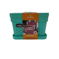 Nivalmix-Kit-Cesto-Organizador-cTpa-5PCS-Azul-Tiffany-414-Mixxnova-2497358-3