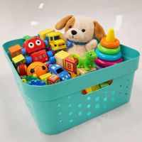 Nivalmix-Kit-Cesto-Organizador-cTpa-5PCS-Azul-Tiffany-414-Mixxnova-2497358-5