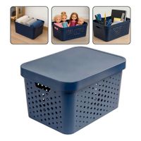 Nivalmix-Cesto-Organizador-com-Tampa-17L-Azul-Petroleo-117-Mixxnova-2497111-2