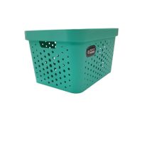 Nivalmix-Cesto-Organizador-com-Tampa-17L-Azul-Tiffany-418-Mixxnova-2497124-1