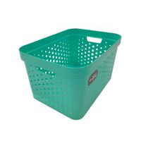 Nivalmix-Cesto-Organizador-com-Tampa-17L-Azul-Tiffany-418-Mixxnova-2497124-2