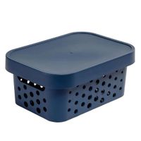 Nivalmix-Cesto-Organizador-com-Tampa-2,6L-Azul-Petroleo-235-Mixxnova-2497267-1