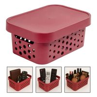 Nivalmix-Cesto-Organizador-com-Tampa-2,6L-Marsala-303-Mixxnova-2497306-5