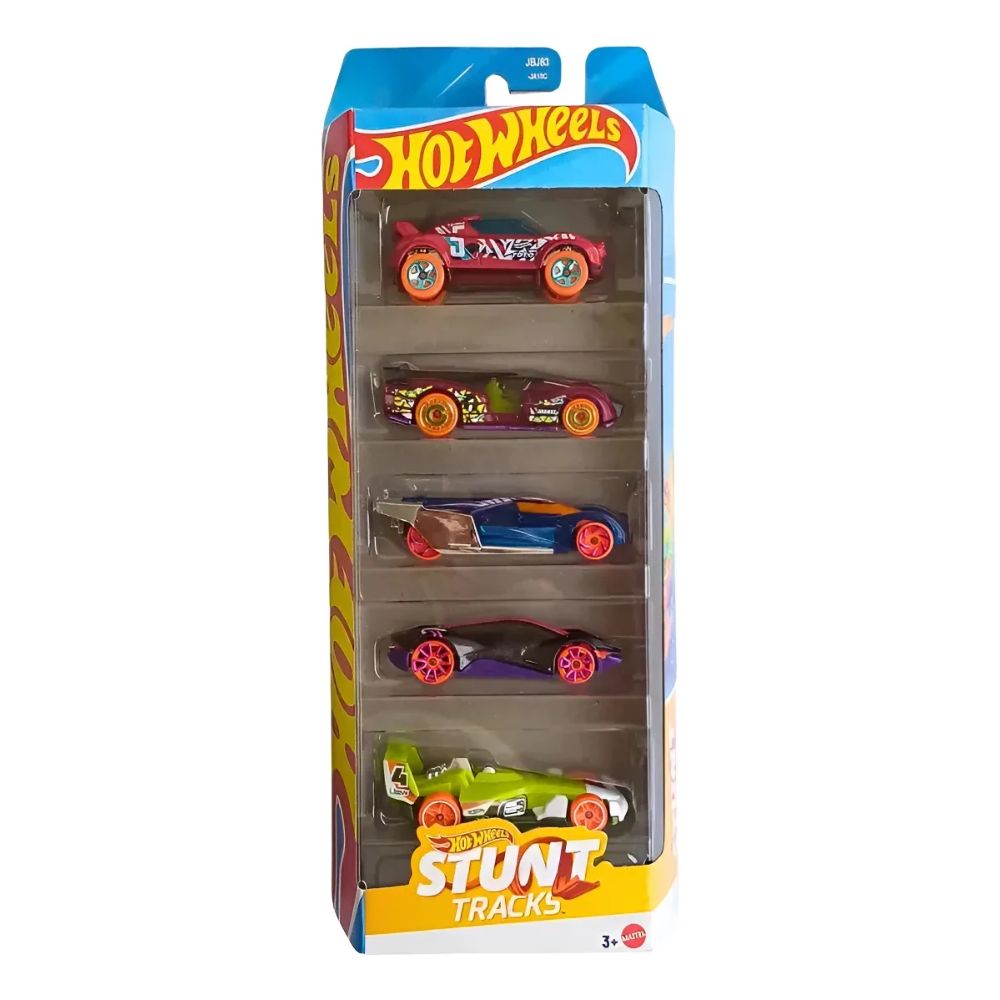 Nivalmix-Carrinhos-Hot-Wheels-Stunt-Tracks-1806-com-5-Carros-Mattel-682670-031-1 Nivalmix-Carrinhos-Hot-Wheels-Stunt-Tracks-1806-com-5-Carros-Mattel-682670-031-1