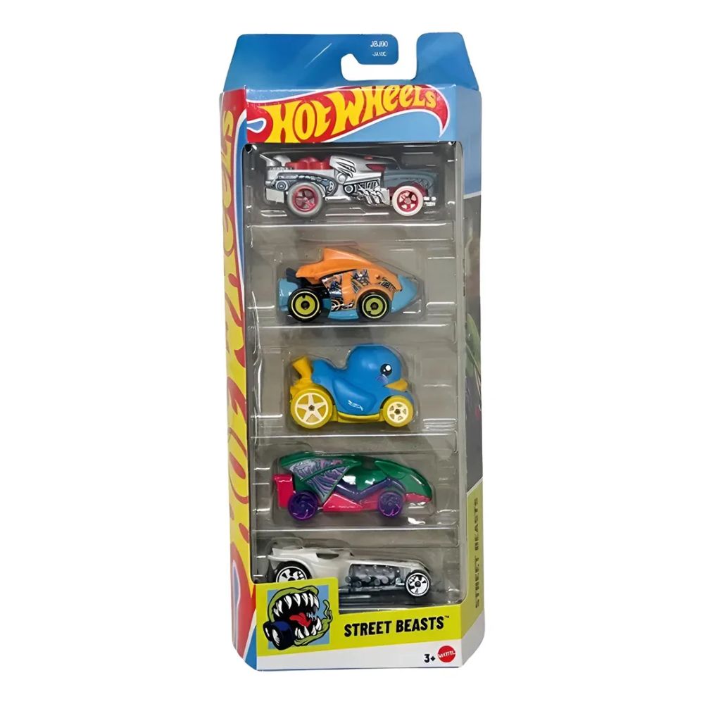 Nivalmix-Carrinhos-Hot-Wheels-Street-Beasts-1806-com-5-Carros-Mattel-682670-033-1 Nivalmix-Carrinhos-Hot-Wheels-Street-Beasts-1806-com-5-Carros-Mattel-682670-033-1