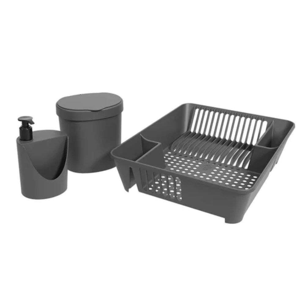 Nivalmix-Kit-Organize-Sua-Pia-Basic-3-Pecas-Cinza-Chumbo-Coza-2518392-1 Nivalmix-Kit-Organize-Sua-Pia-Basic-3-Pecas-Cinza-Chumbo-Coza-2518392-1