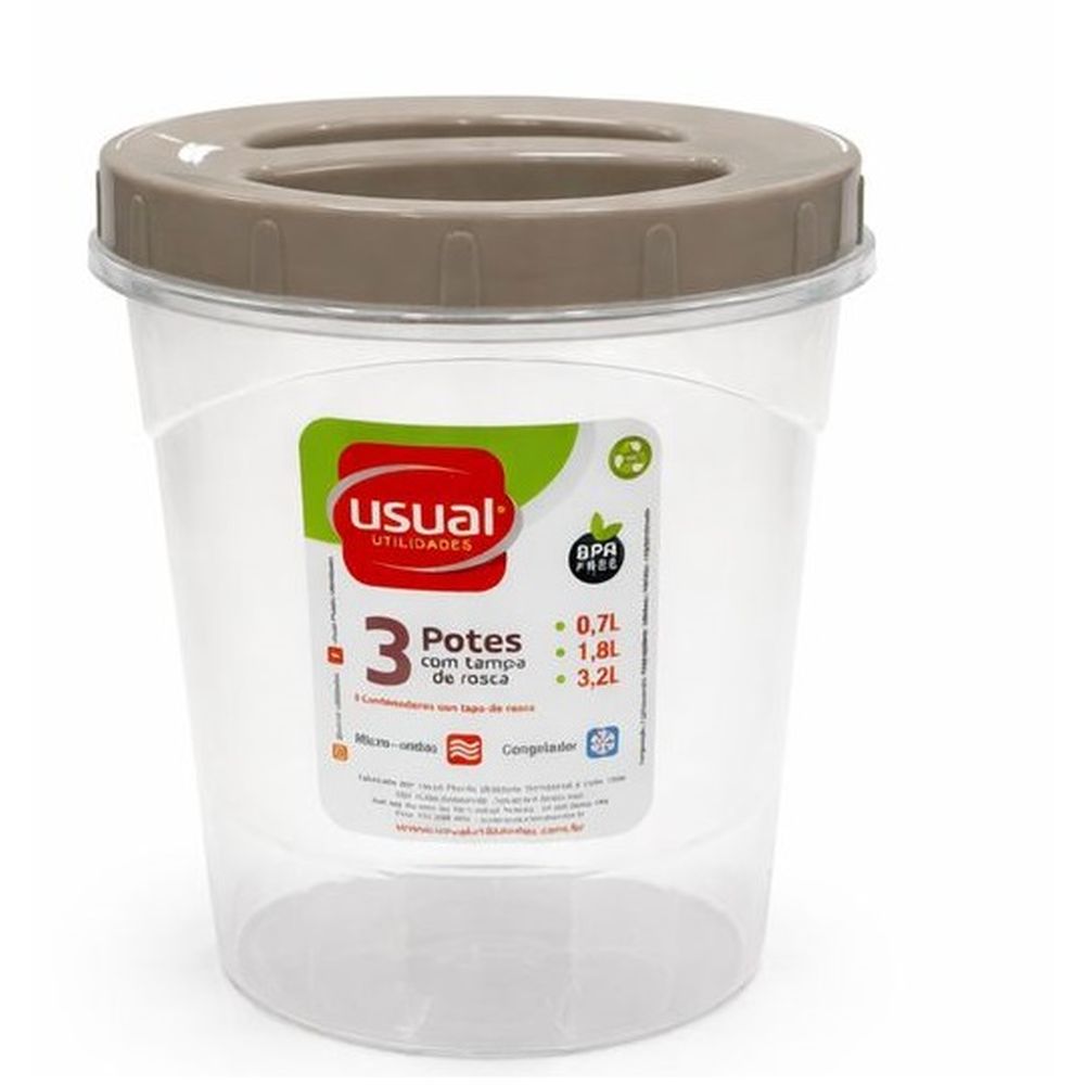 Nivalmix-Kit-Porta-Mantimentos-3-Pcs-04-Cinza-1169-Usual-Utilidades-2518483 Nivalmix-Kit-Porta-Mantimentos-3-Pcs-04-Cinza-1169-Usual-Utilidades-2518483