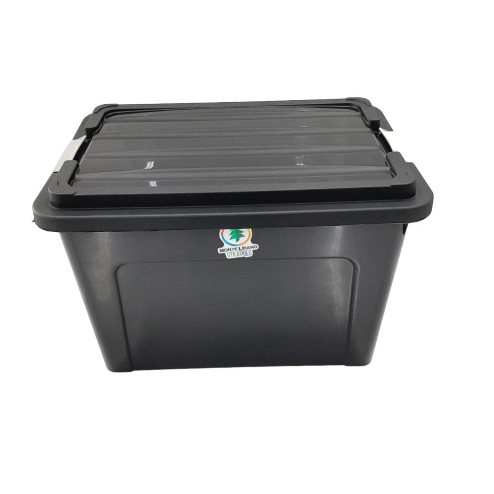 Nivalmix-Caixa-Organizadora-Top-Box-01-57L-Preto-TB1681-Monte-Libano-2519861 Nivalmix-Caixa-Organizadora-Top-Box-01-57L-Preto-TB1681-Monte-Libano-2519861
